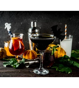 Halloween-i koktélötletek és dekorációk