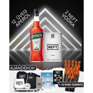 Aperol + NEFT csomag (AJÁNDÉK Cinzano ToSpiritz 12 üveg + NEFT POS eszközök)