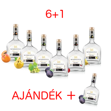 Márkházi Pálinka 6+1 Csomagban