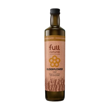 Full natural bodzavirág virágszirup (0,75L)