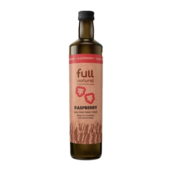 Full natural málna gyümölcspüré szirup (0,75L)