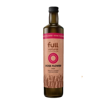 Full natural Rózsavirág virágszirup (0,75L)