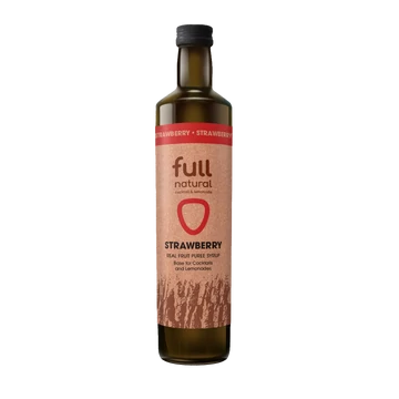 Full natural Szamóca gyümölcspüré szirup (0,75L)