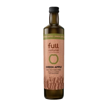 Full natural Zöldalma gyümölcspüré szirup (0,75L)