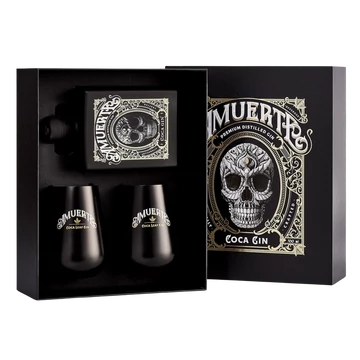 Amuerte Coca Leaf Gin - Black Edition (DD+2 Pohár) (0,7L|43%)