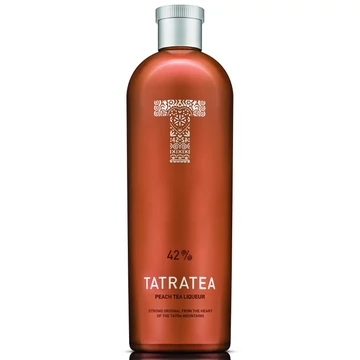 Tatratea Őszibarack-Fehér Tea Likőr (0,7L | 42%)