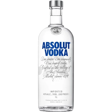 Absolut Blue Vodka (1,0L | 40%)