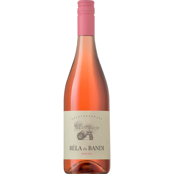 Béla és Bandi Kékfrankos-Merlot Rozé 2024 (0,75L | 13%)