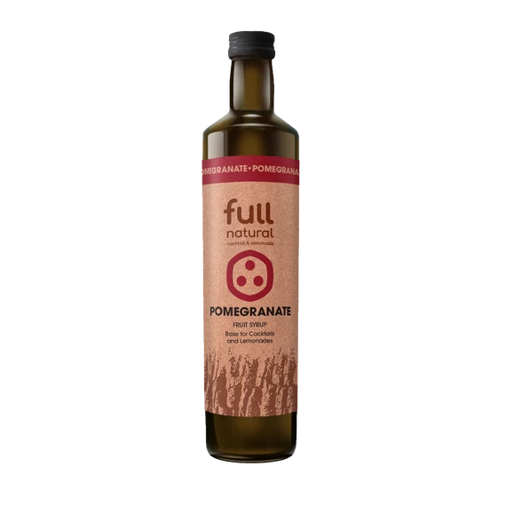 Full natural Gránátalma gyümölcsszirup 0% hozzáadott cukorral (0,75L)