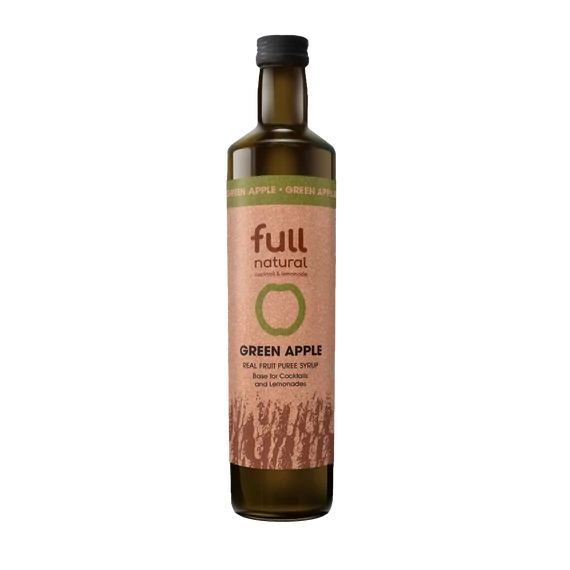 Full natural Zöldalma gyümölcspüré szirup (0,75L)