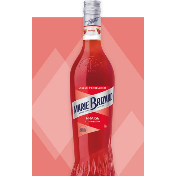 Marie Brizard Strawberry likőr (0,7L | 18%)