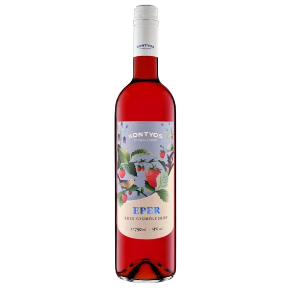 Kontyos Édes Alma-Eperbor [0,75L]