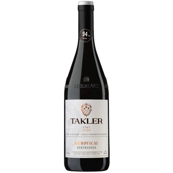 Takler Gurovica Kékfrankos [0,75L|2020]