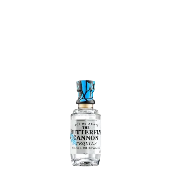 Butterfly Cannon Cristalino 100% Agave Tequila Mini (0,05L | 40%)
