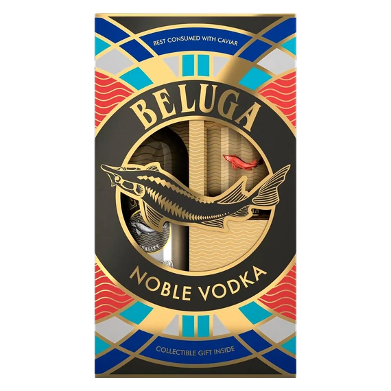 Beluga Noble Vodka (Díszdoboz+Pohár) (0,7L|40%)