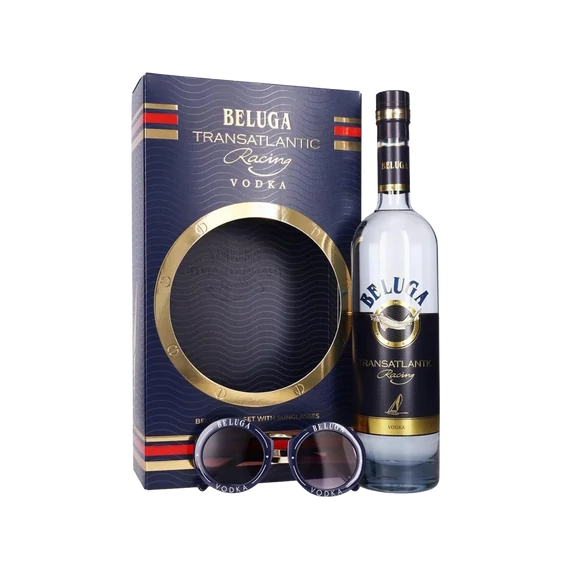 Beluga Transatlantic Racing Vodka (DD+Szemüveg) (0,7L|40%)