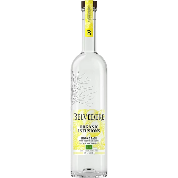Belvedere Organic Infusions Lemon & Basil Vodka (0,7L|40%)