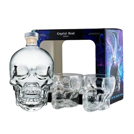 Crystal Head Vodka (Díszdoboz + Pohár) (0,7L|40%)