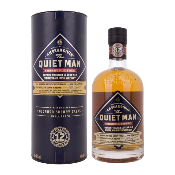 The Quiet Man 12 YO Sherry Finished Whiskey (0,7L | 46%)