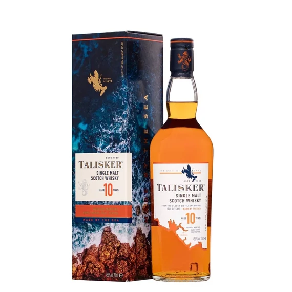 TALISKER 10 ÉVES SKÓT S.M. WHISKY (0,7L | 45,8%)